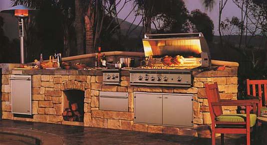 Stacked Stone Outdoor Kitchen Lifestyle Outdoor Kitchens